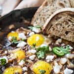 Healthy mexican breakfast