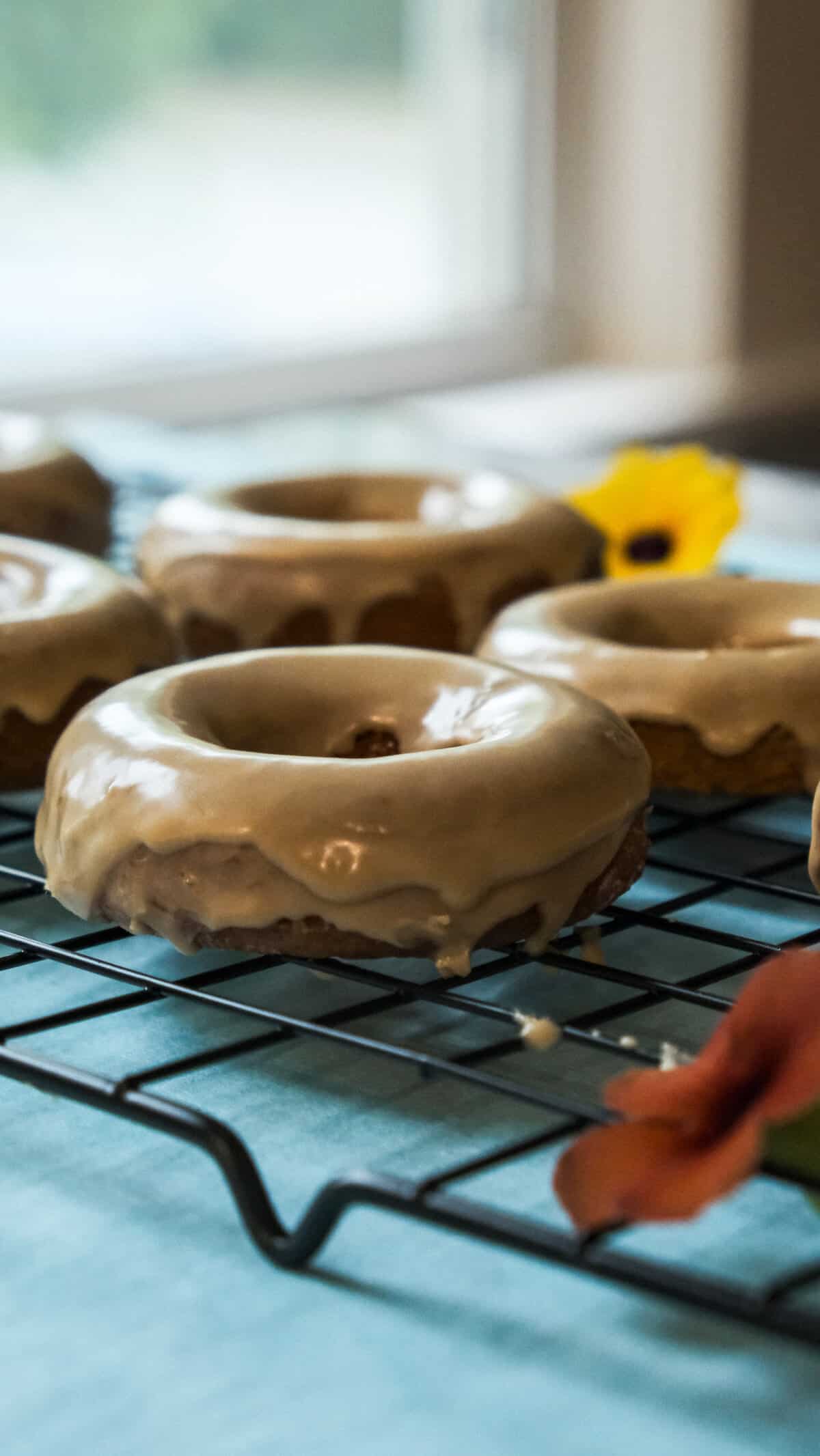 Maine Maple Glazed Donuts Gf And Baked Mol In The Wall   Homemade Maple Glaze For Donuts 