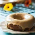Maple cake donut