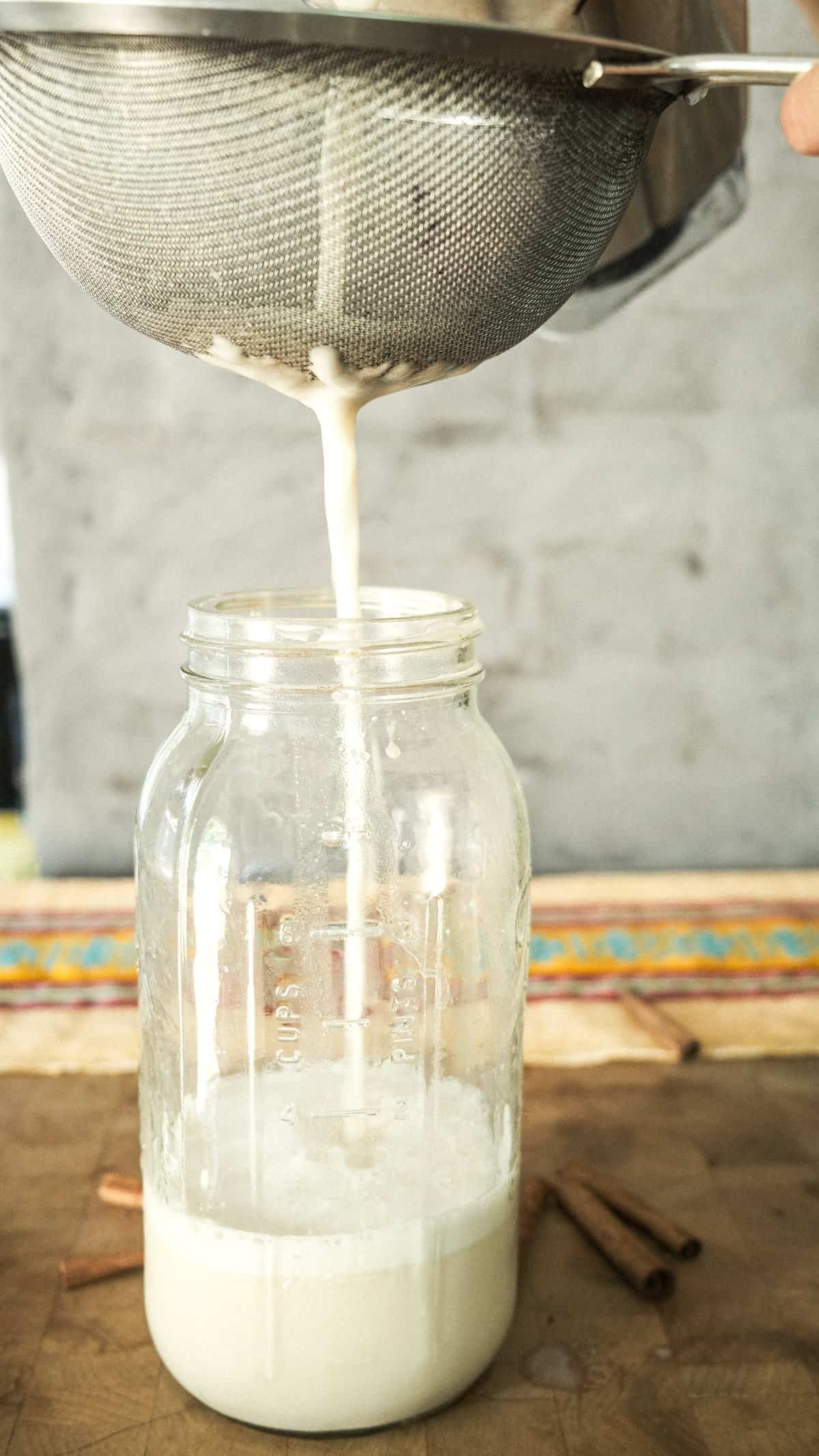 Horchata vegan recipe