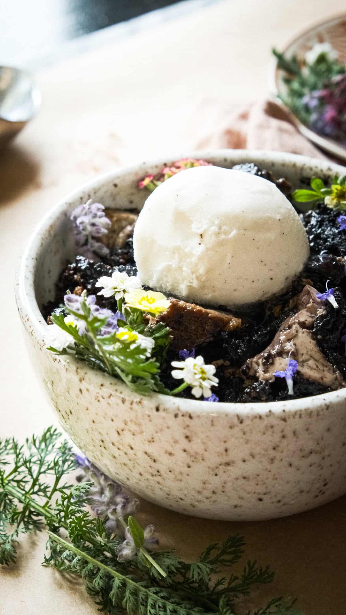 Chocolate mug cake no egg