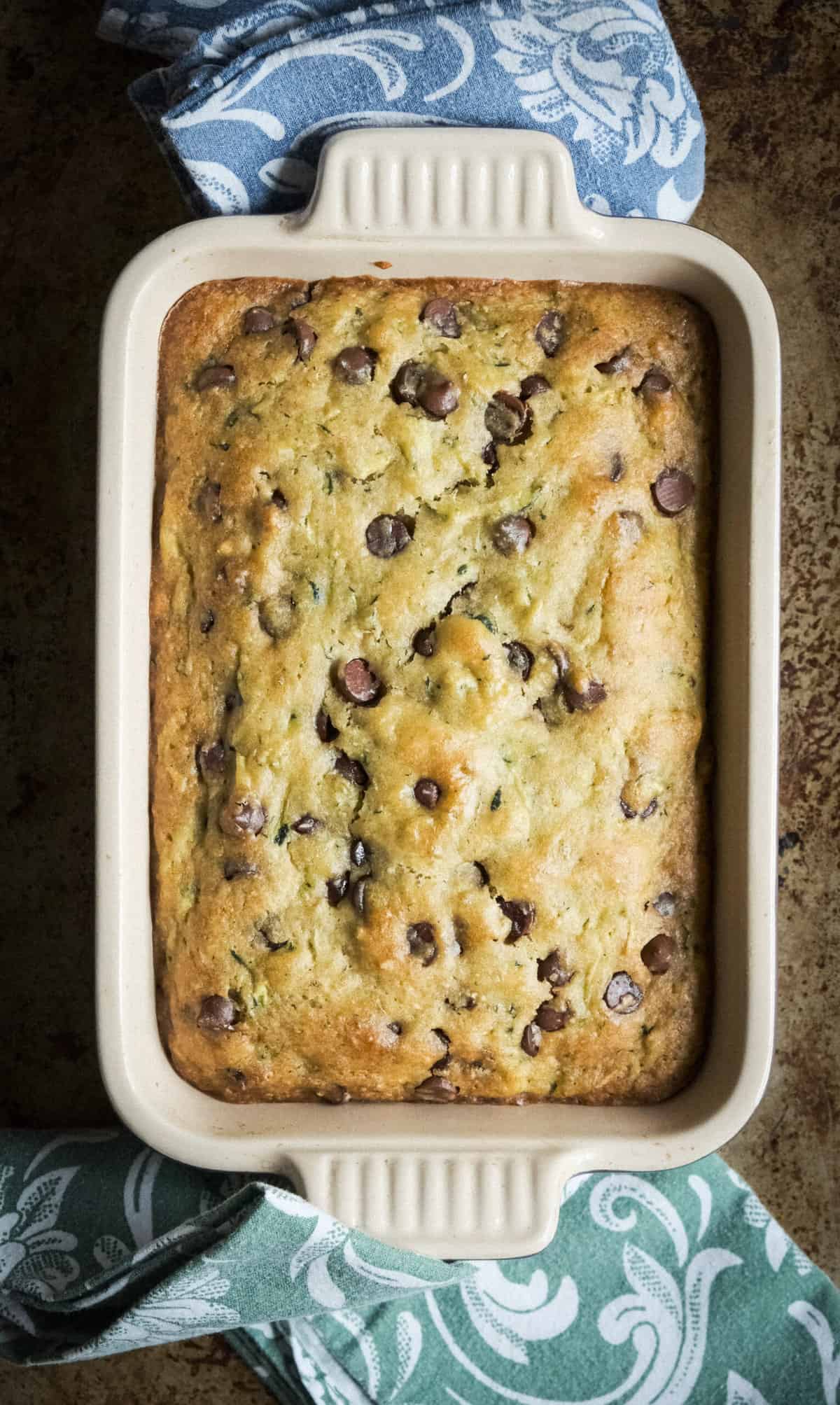 zucchini chocolate chip loaf