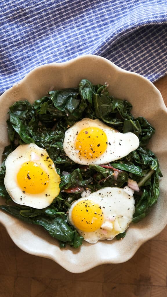 Growing collard greens