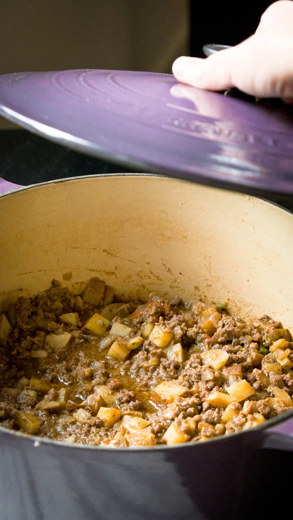 Pork picadillo