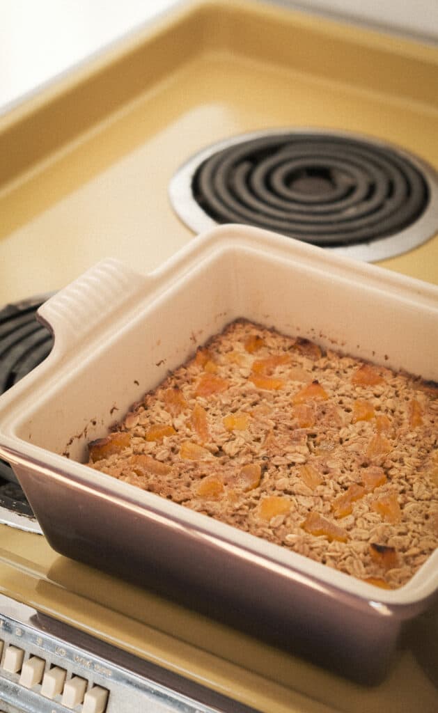 Blueberry baked oatmeal