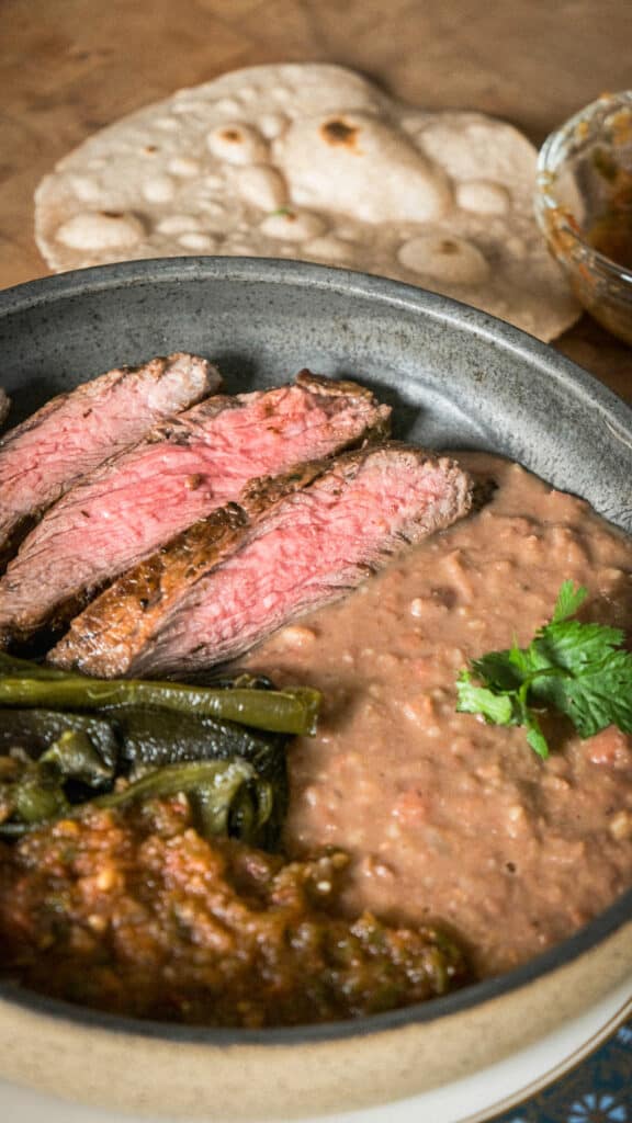 Making carne asada