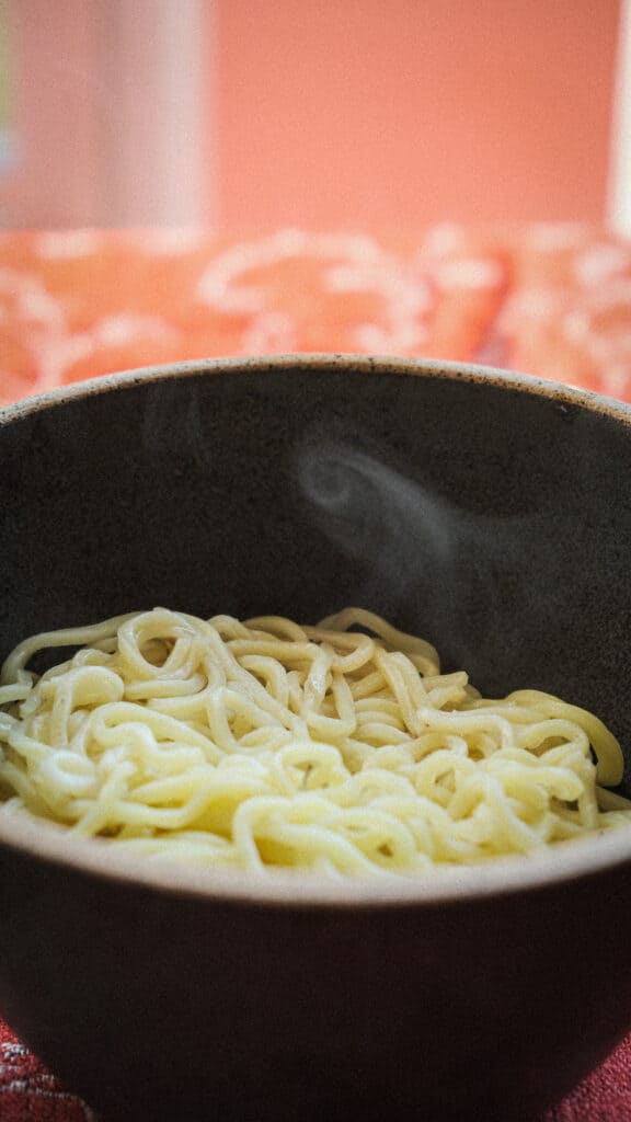Ramen birria noodles