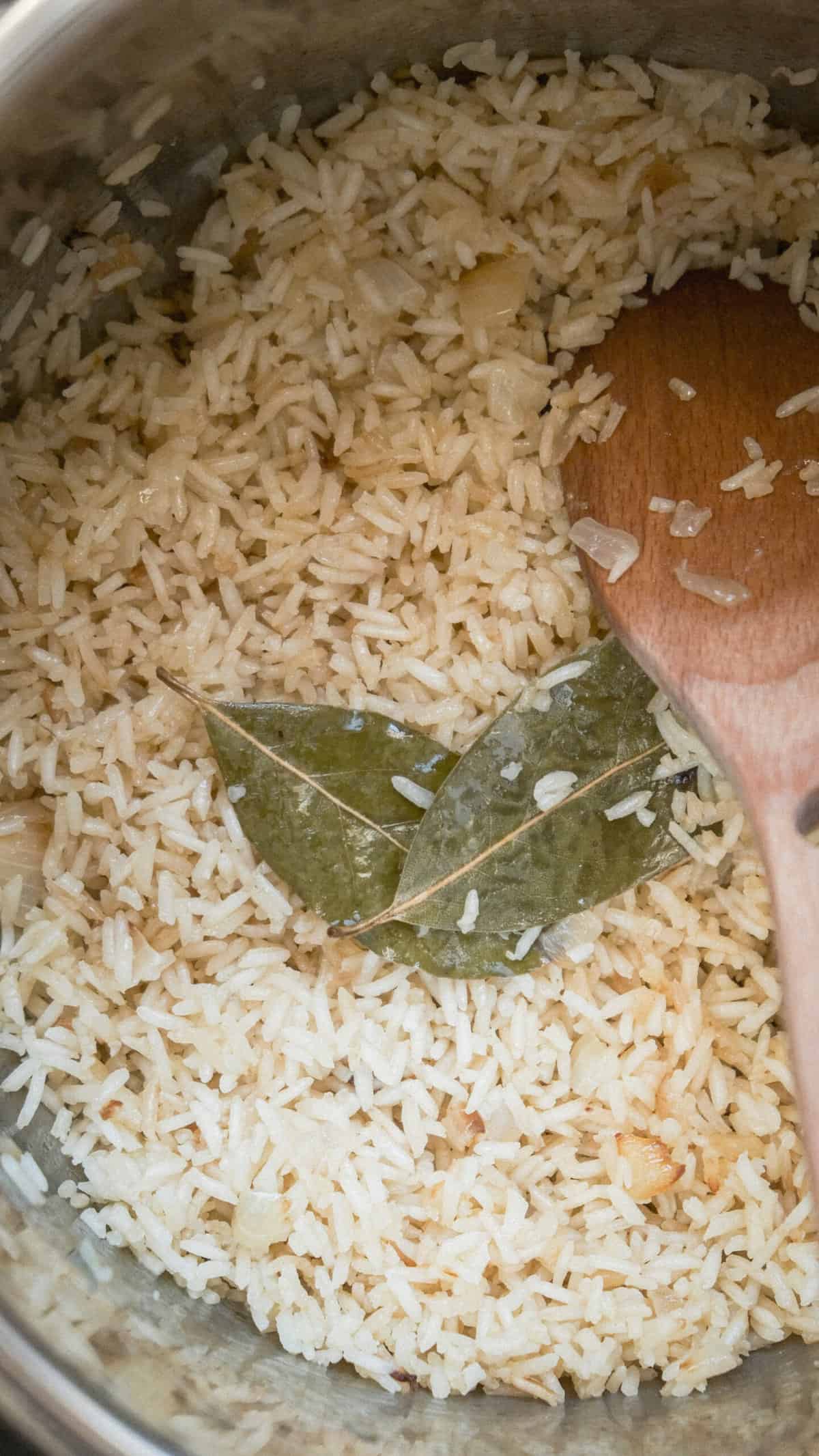 Rice in instant pot