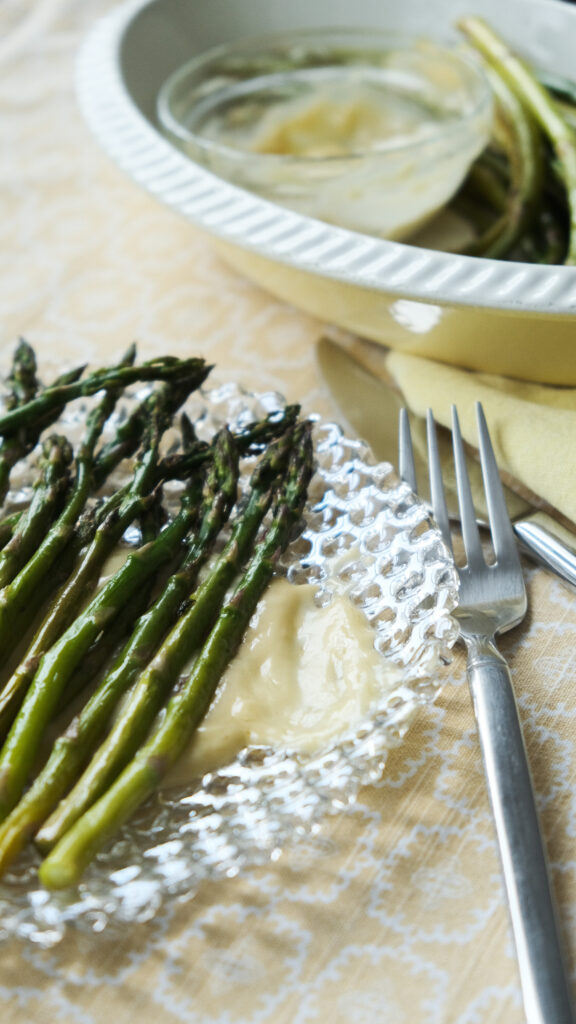 Asparagus dipping sauce