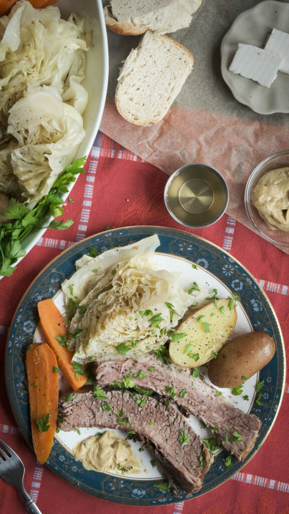 New England boiled dinner history