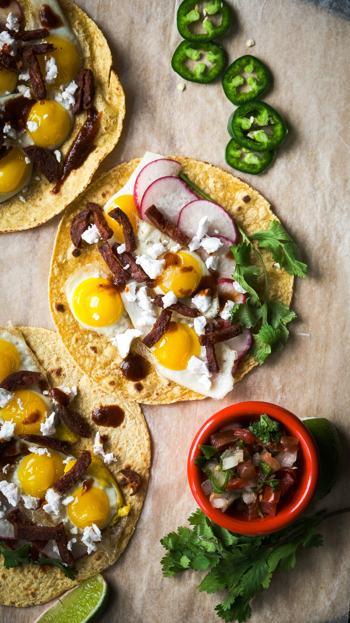 Types of breakfast tacos