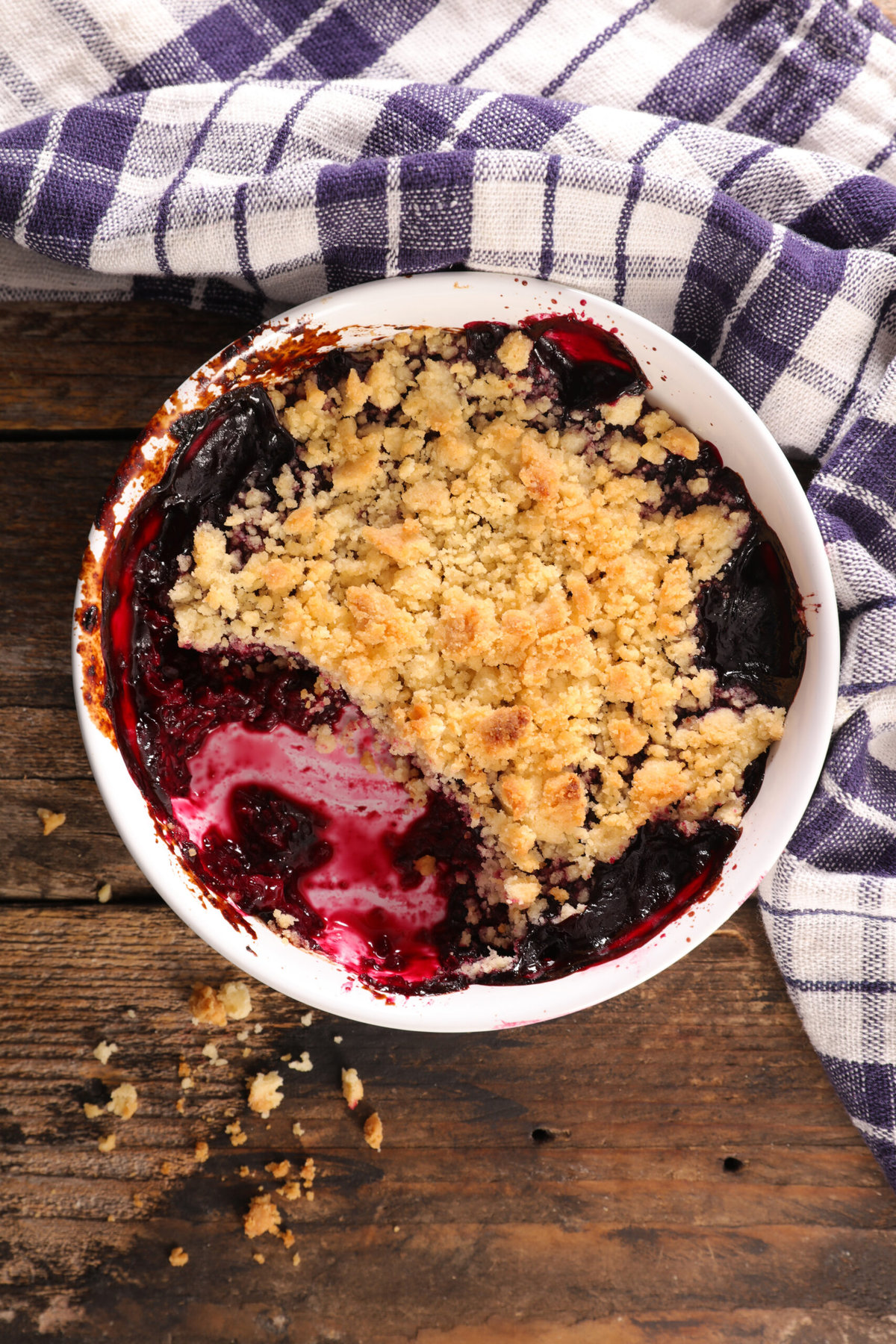 best berry crumble