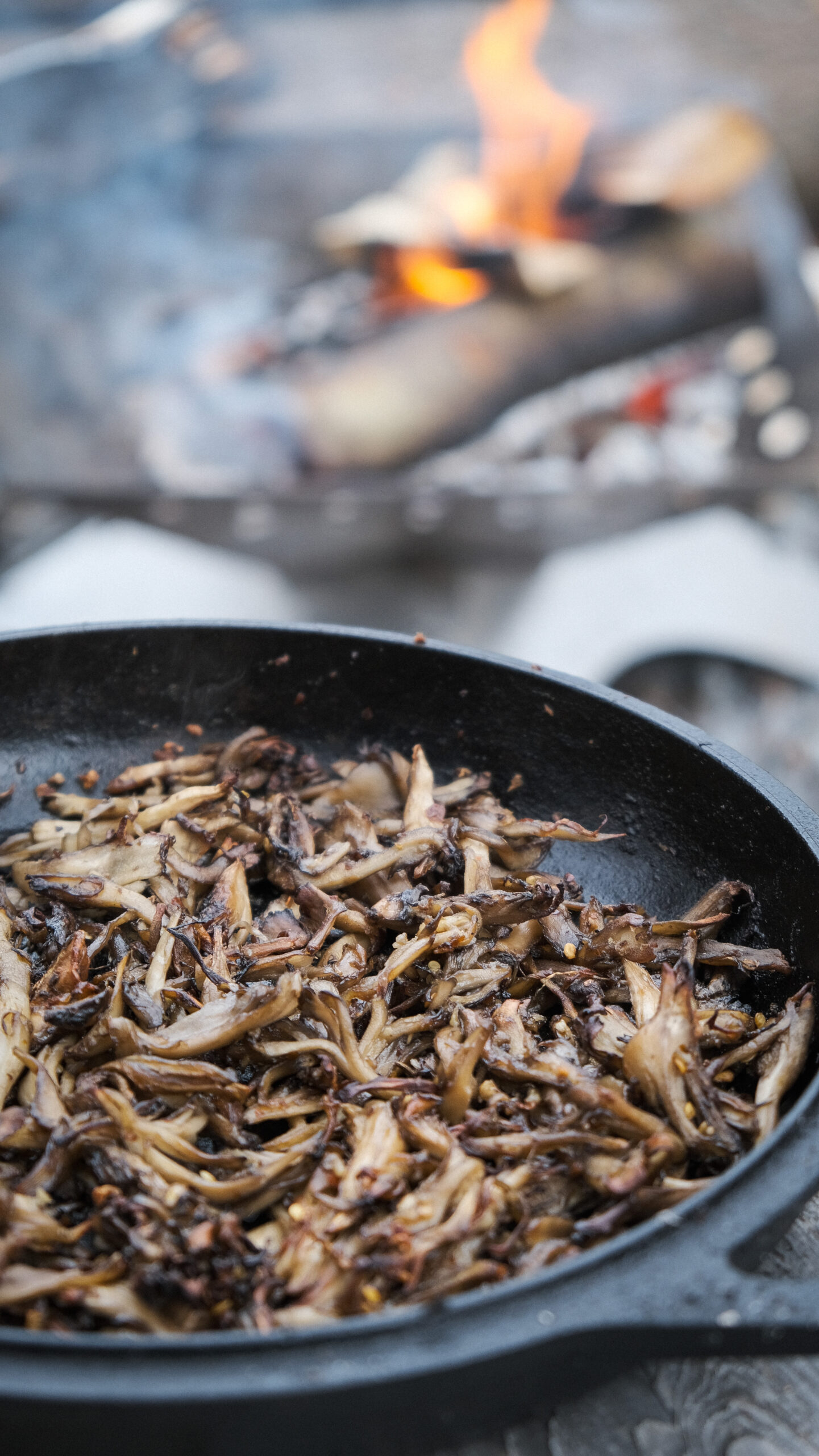 How to make crispy garlic mushrooms