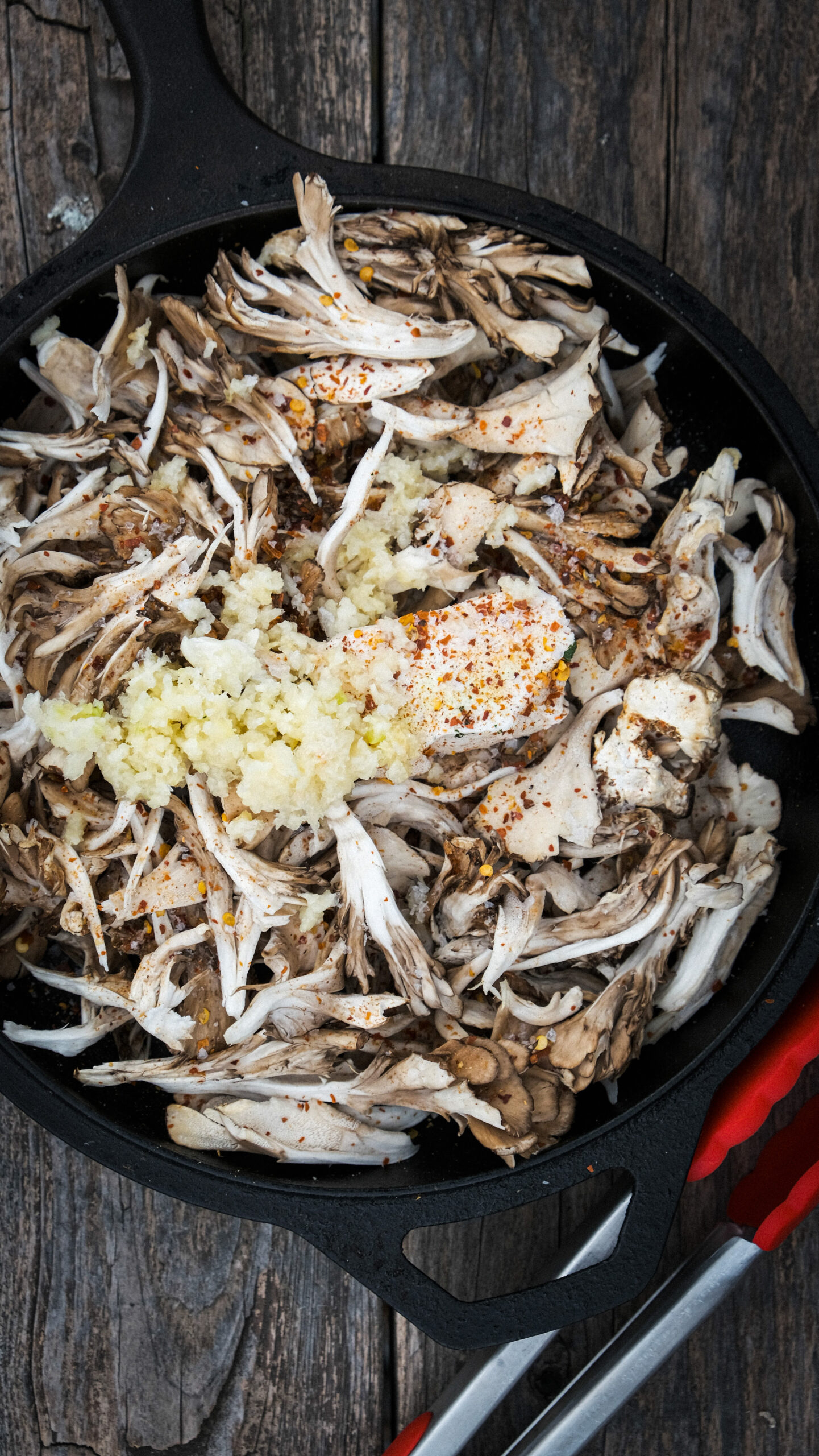 hen of the wood mushroom recipe