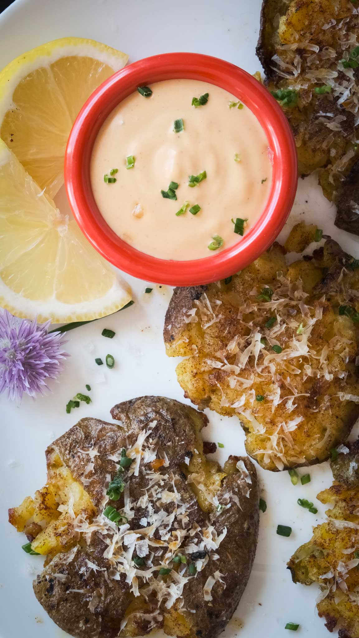 Best air fryer smashed potatoes