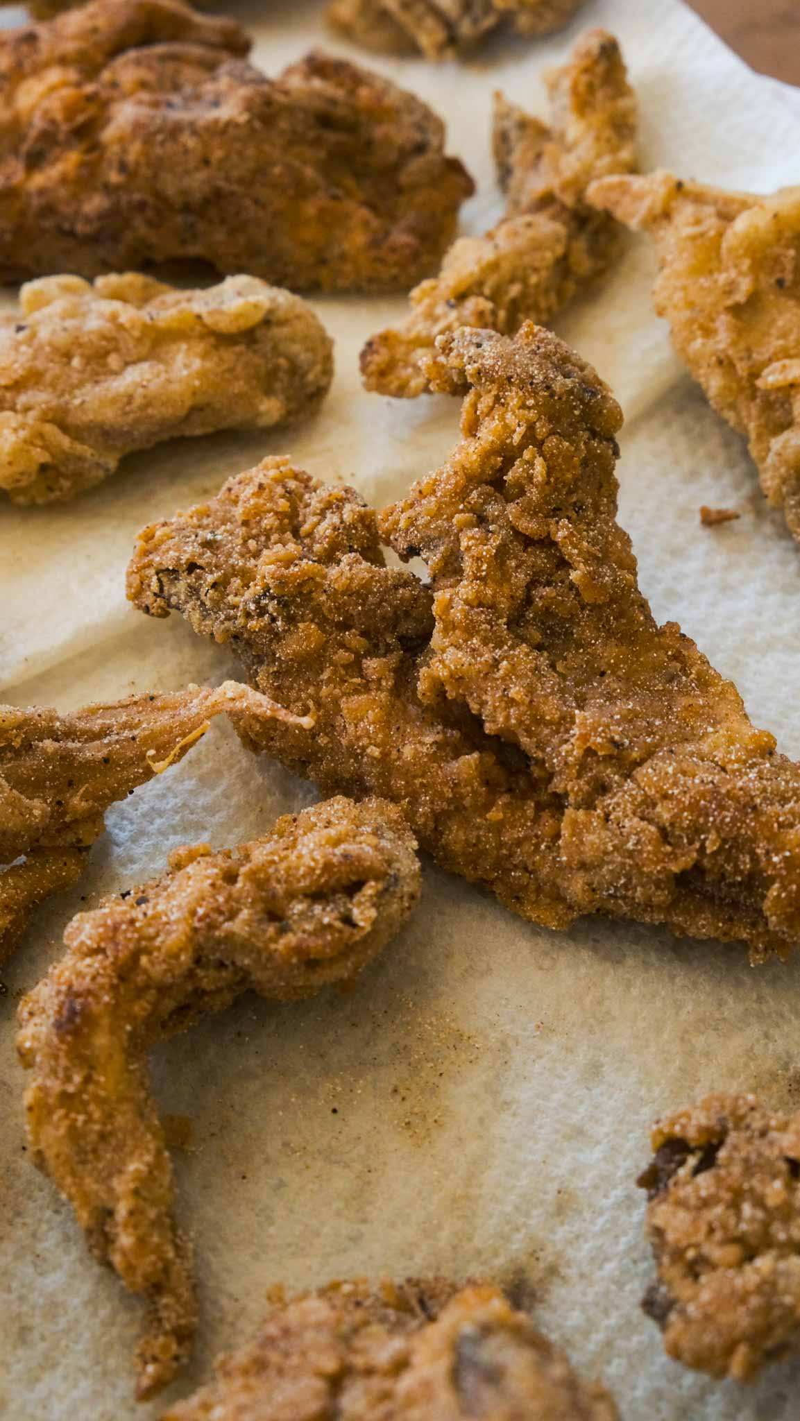 crispy vegan fried chicken