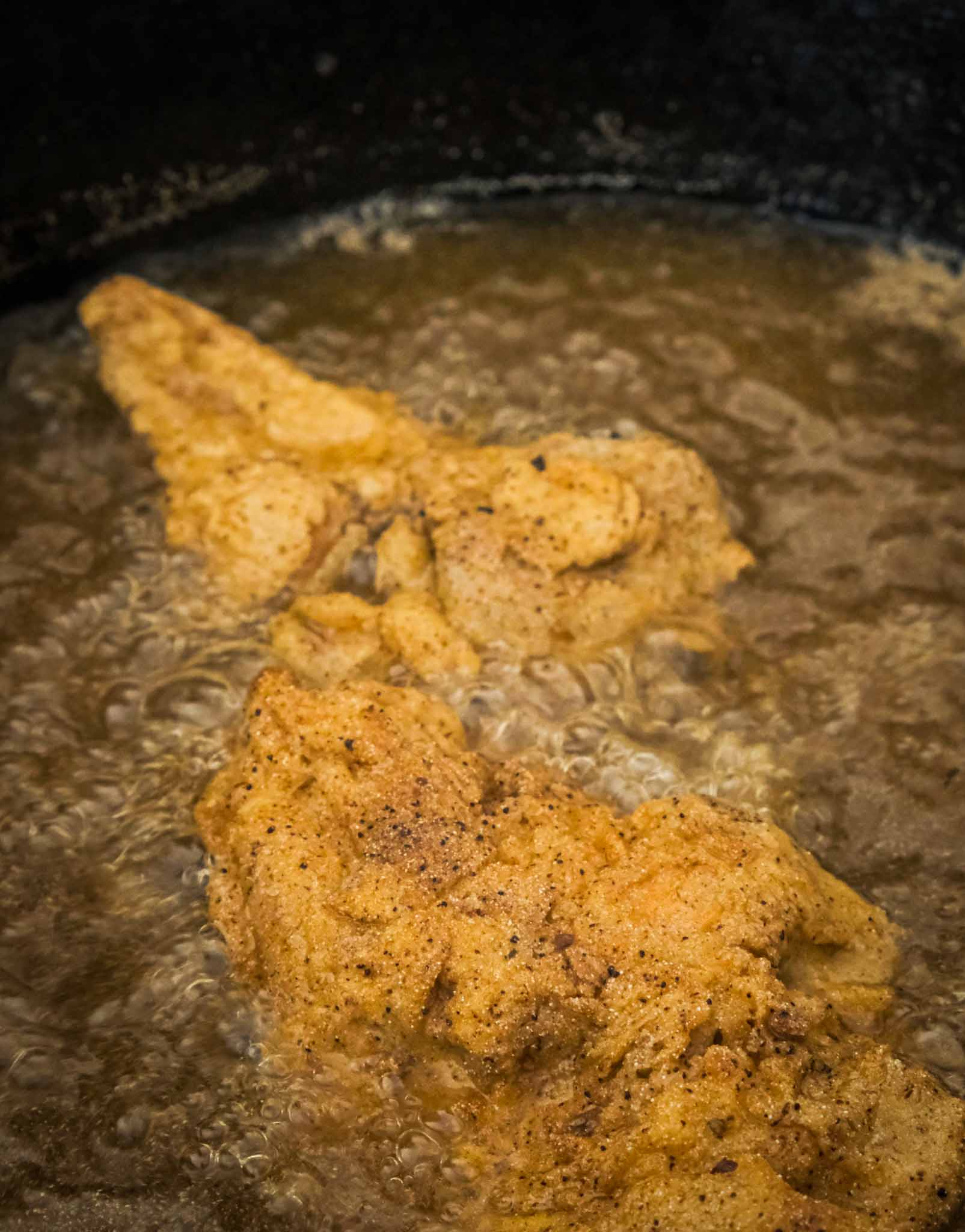 vegan fried chicken oyster mushrooms