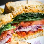 Easy vegetarian sandwiches for school