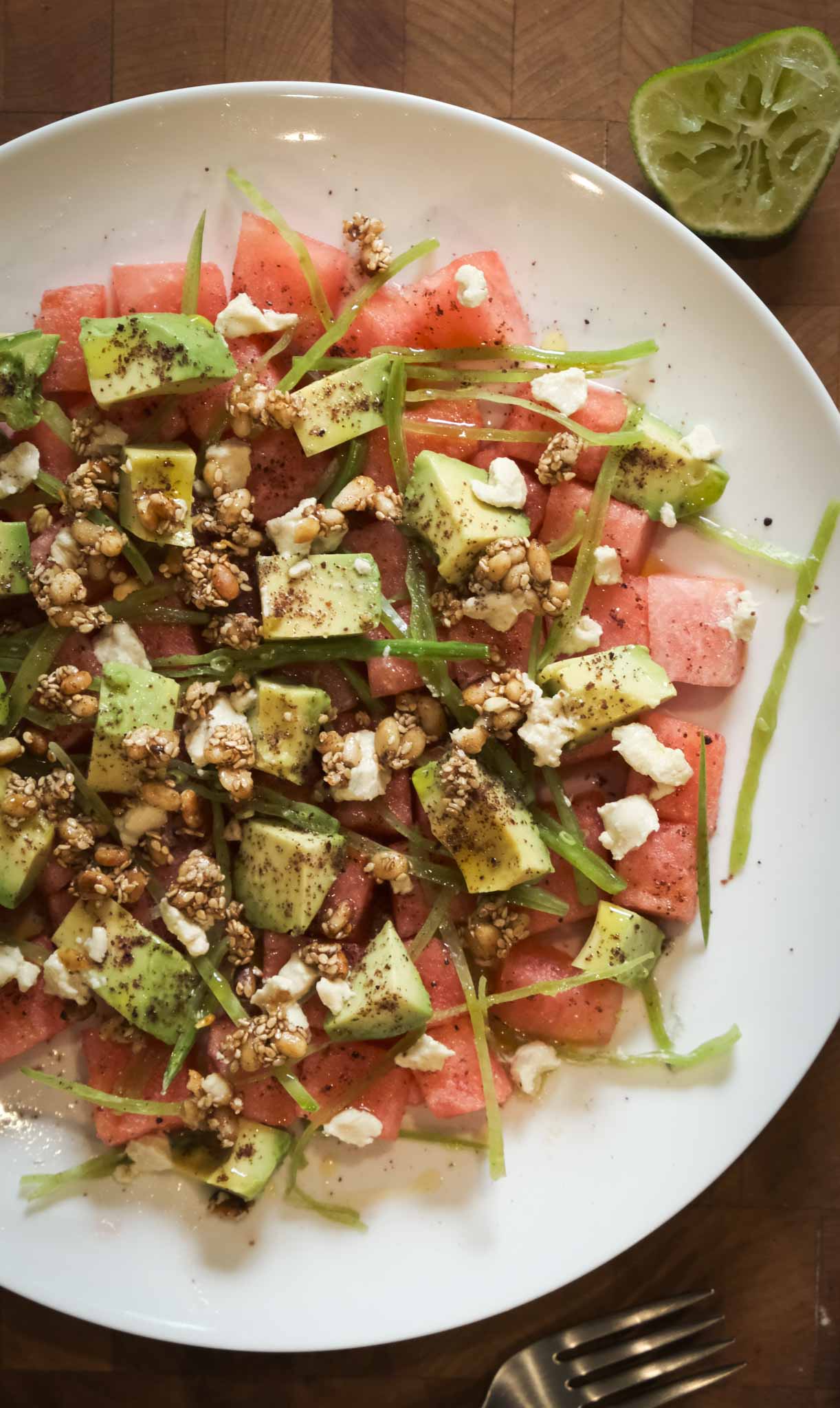 What to serve with watermelon feta salad