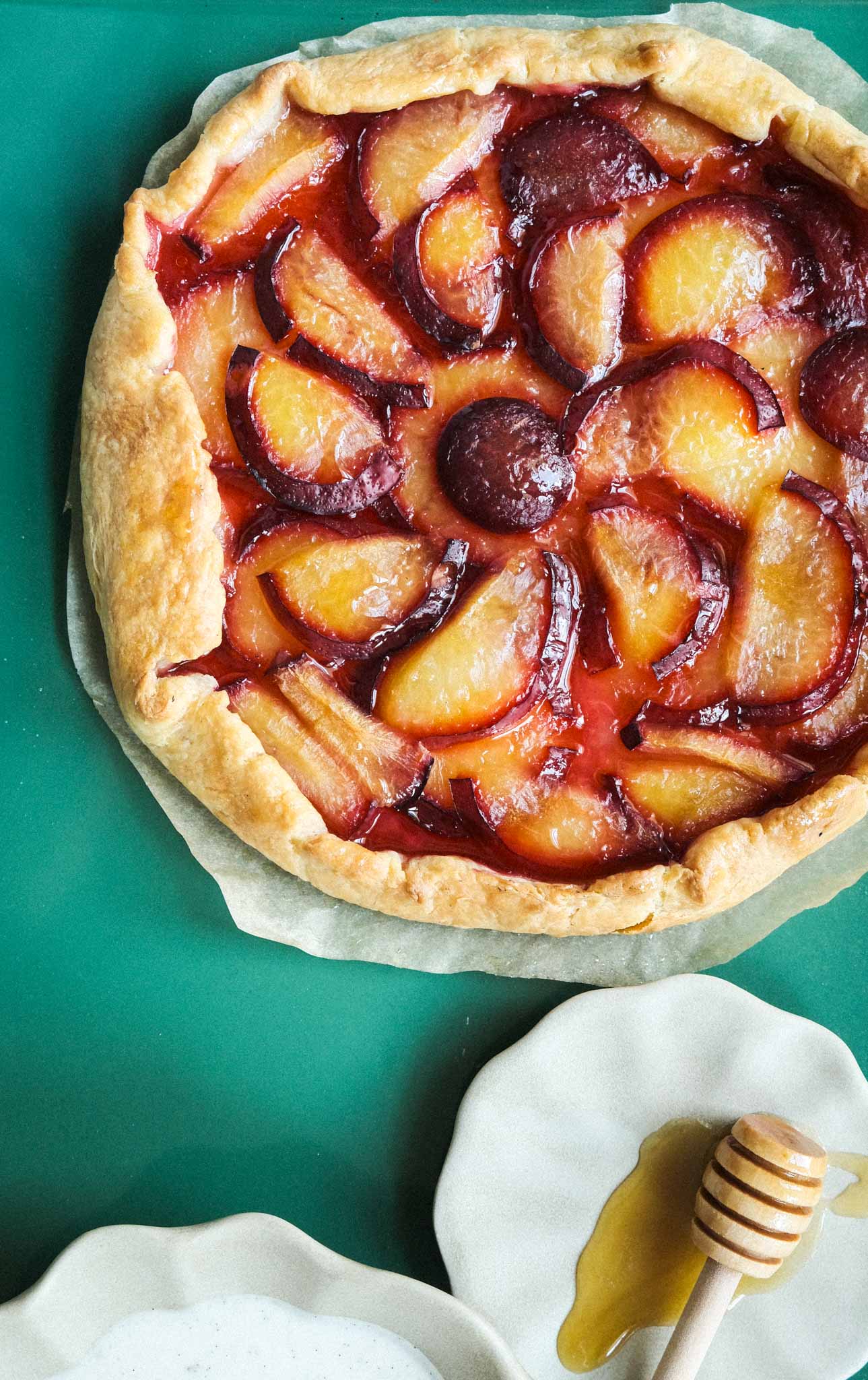 Plum tart