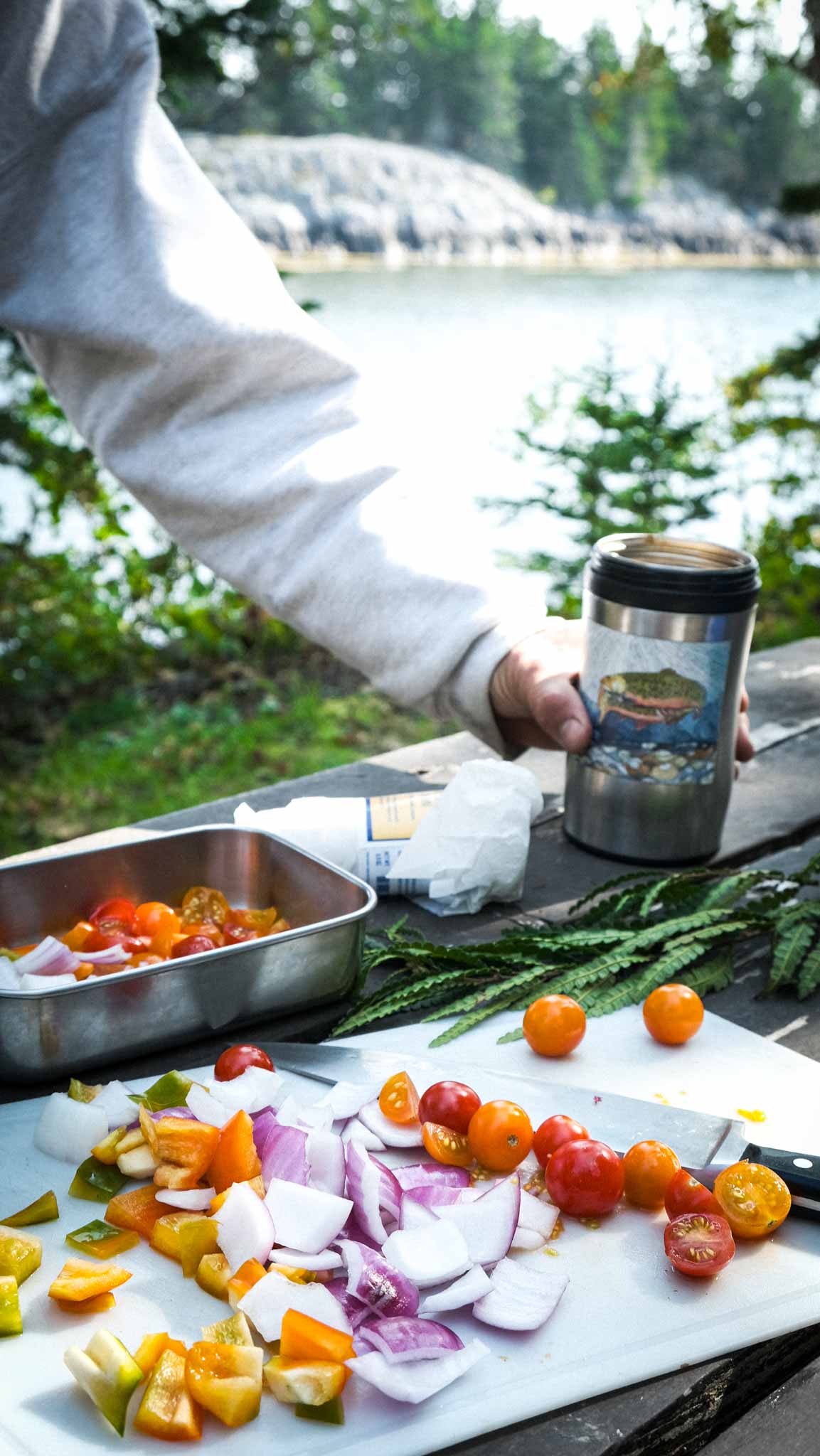 camping breakfast skillet