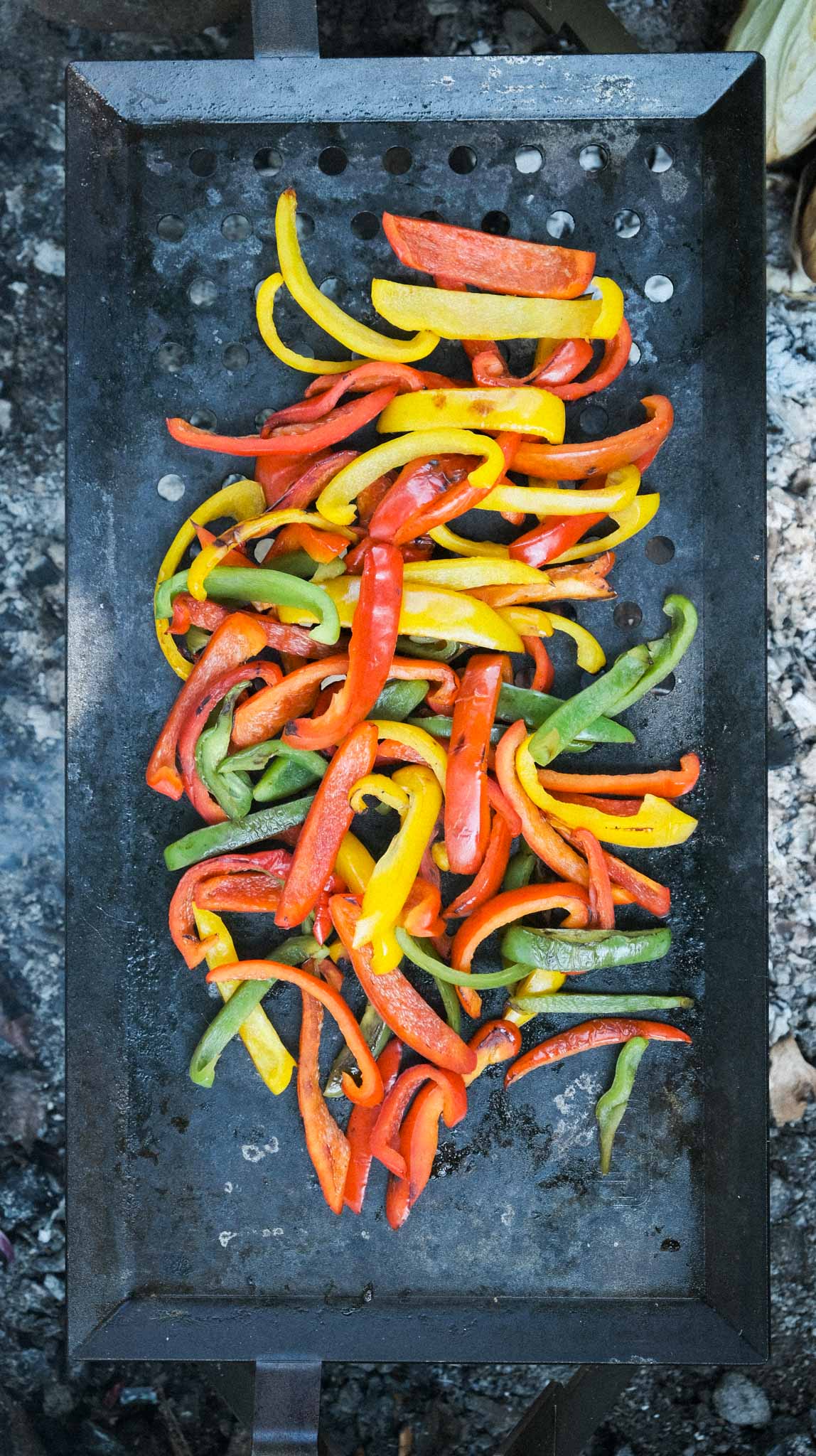 fajitas steak peppers