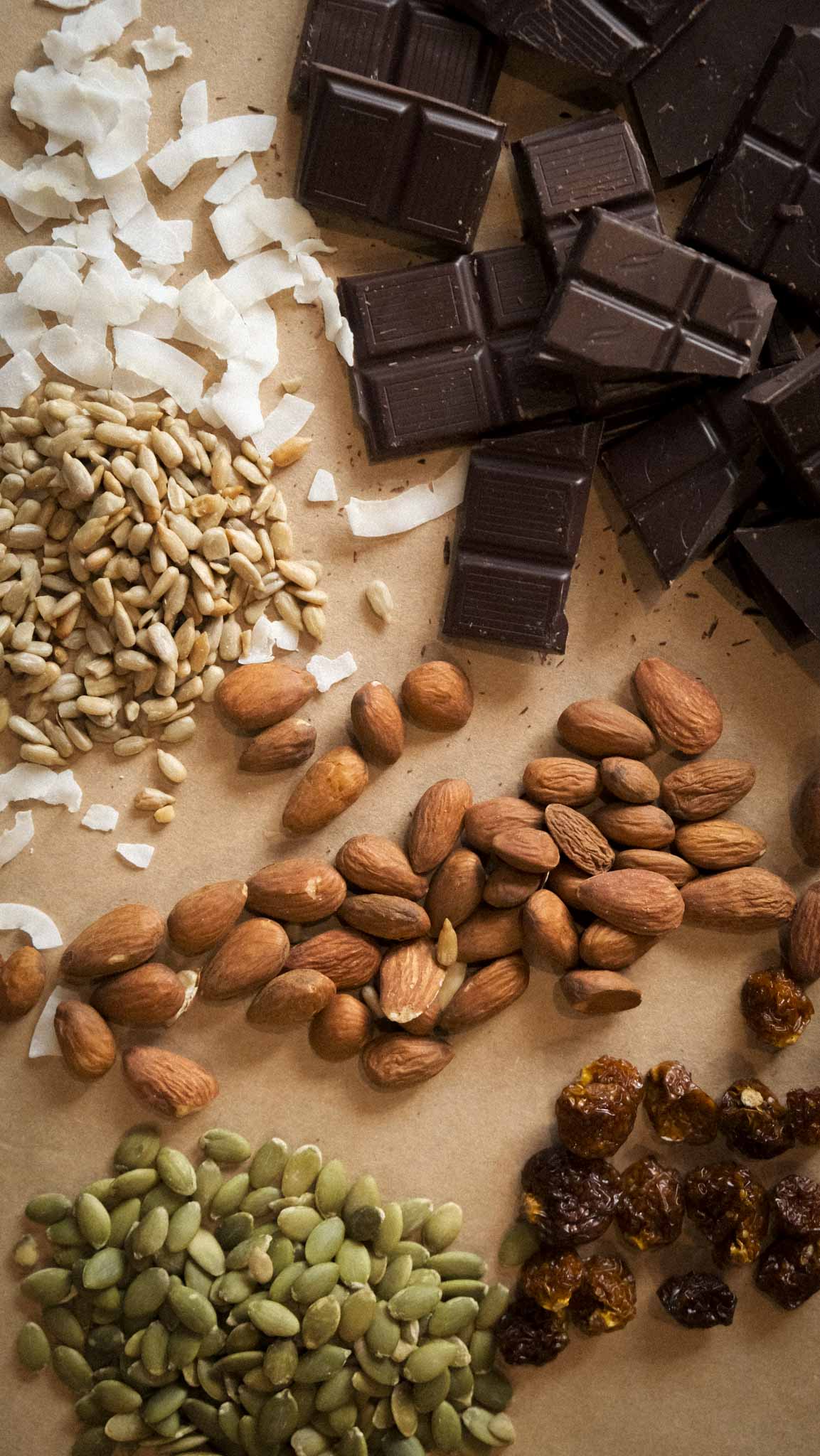 chocolate bark toppings